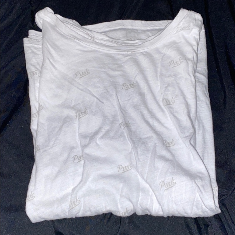 PINK white t-shirt